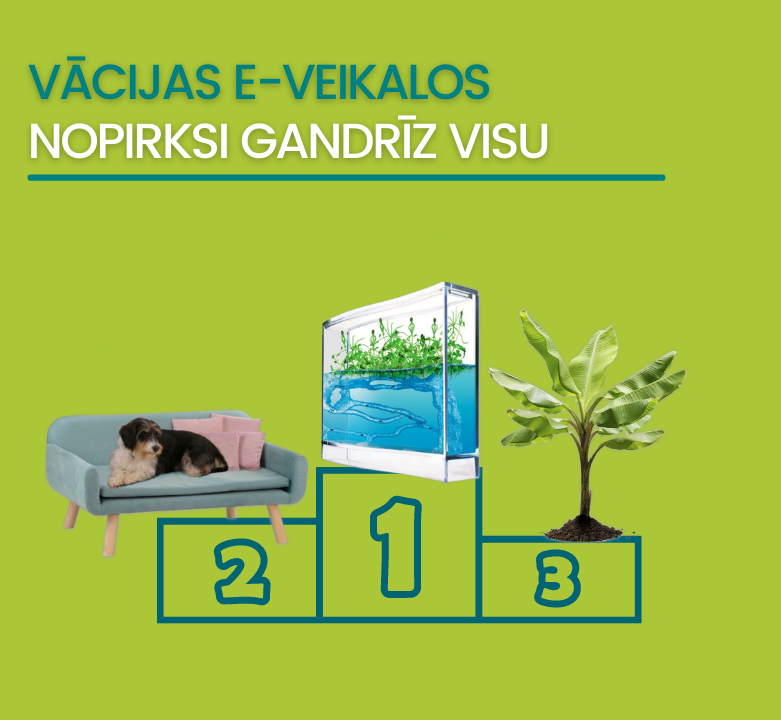 Iepērcies Vācijā: milzīgs sortiments, neredzētas preces un lieliskas cenas!