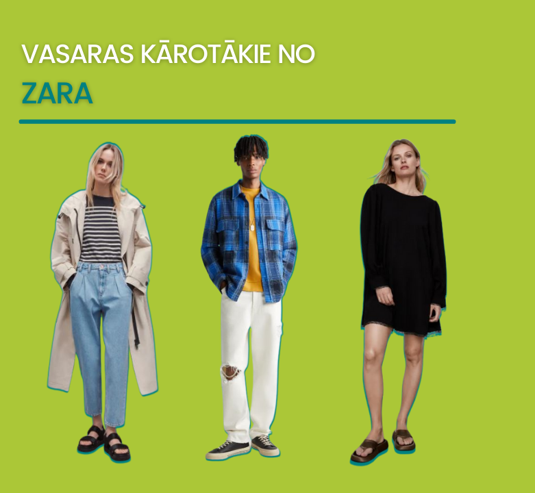 TOP piedāvājumi: Zara drēbes un apavi viņai un viņam
