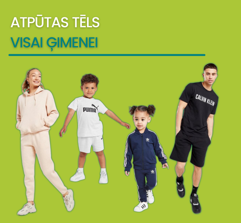 TOP piedāvājumi: atpūtas apģērbs, apavi un aksesuāri