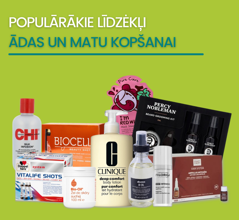 TOP piedāvājumi: tavam skaistumam un labsajūtai