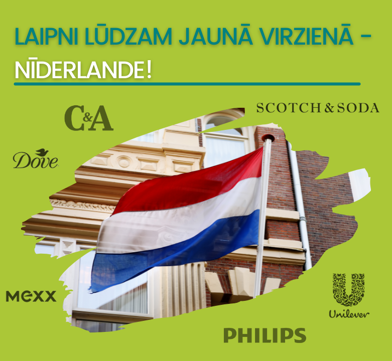 Nīderlande - vēl vairāk iepirkšanās iespēju!