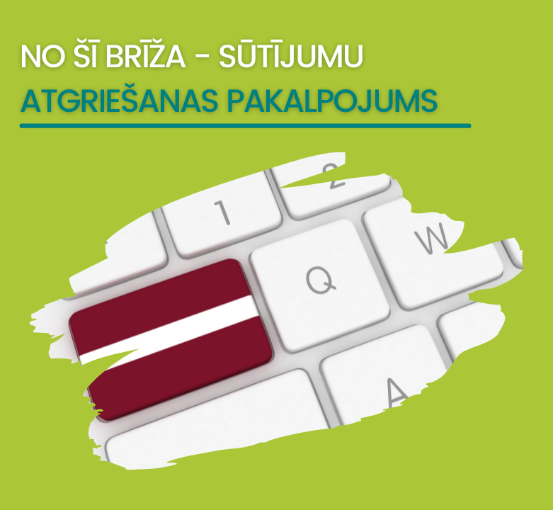Sūtījumu atgriešanas pakalpojums uz Vāciju, Poliju, Lietuvu
