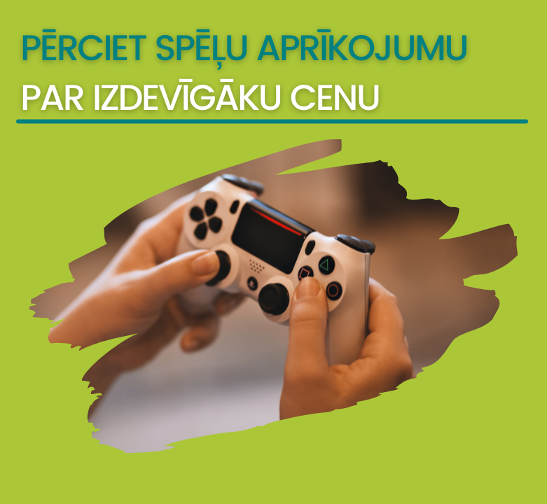 TOP piedāvājumi: videospēļu faniem