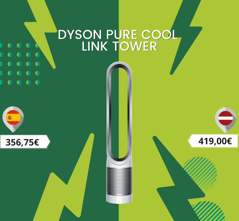 Pērciet gaisa attīrīšanas ventilatoru Dyson lētāk!