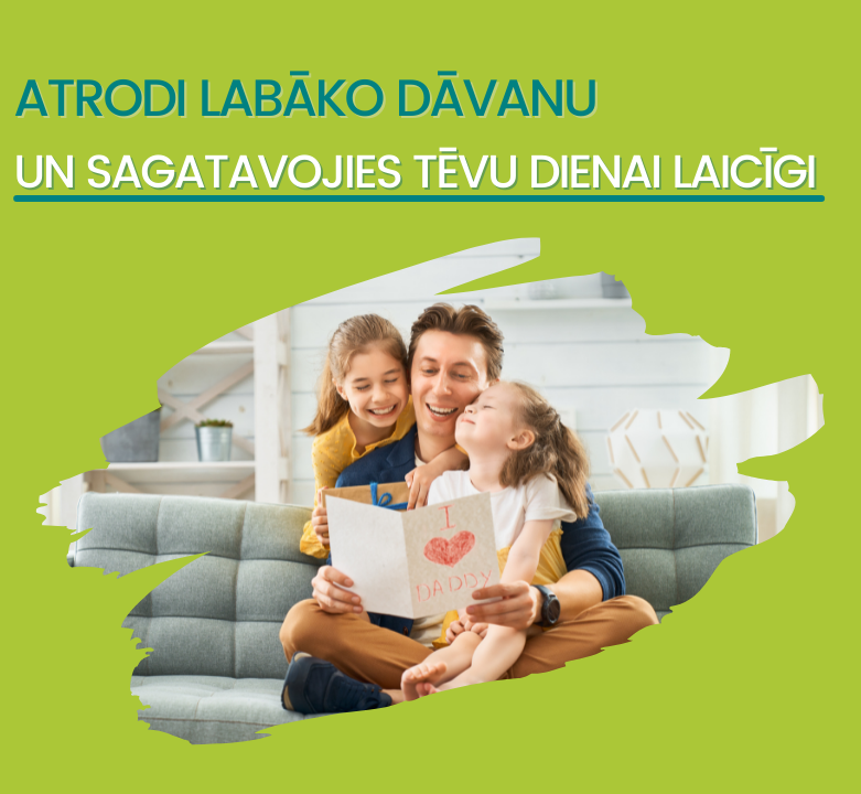 TOP piedāvājumi tēvu dienā!