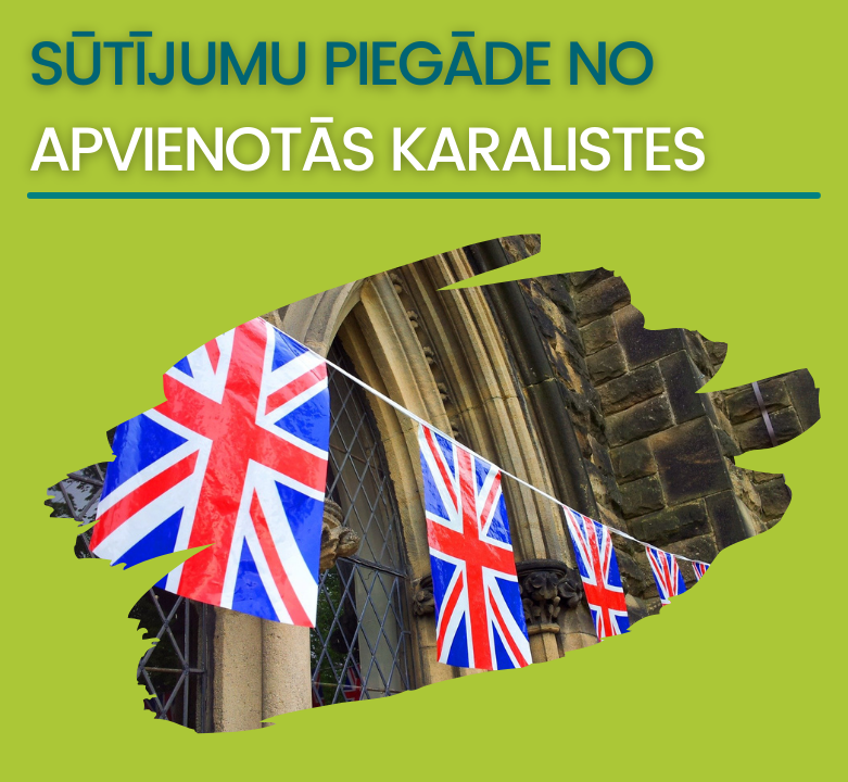 Sūtījumi no Apvienotās Karalistes kavēsies