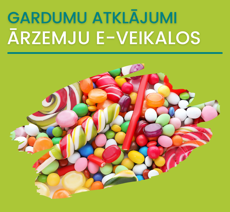 Ārzemju e-veikalu gardumu ieteikumi