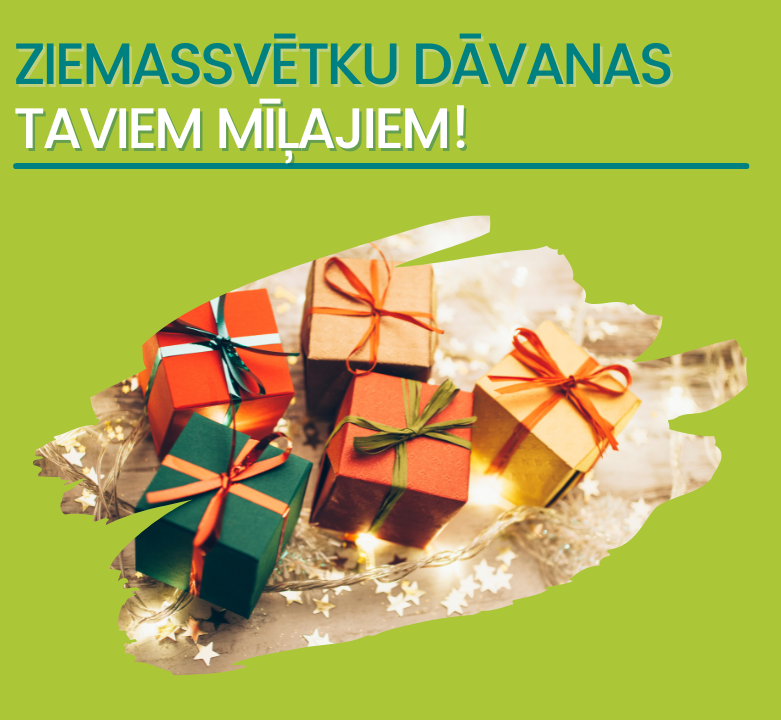 Idejas ziemassvētku dāvanām!