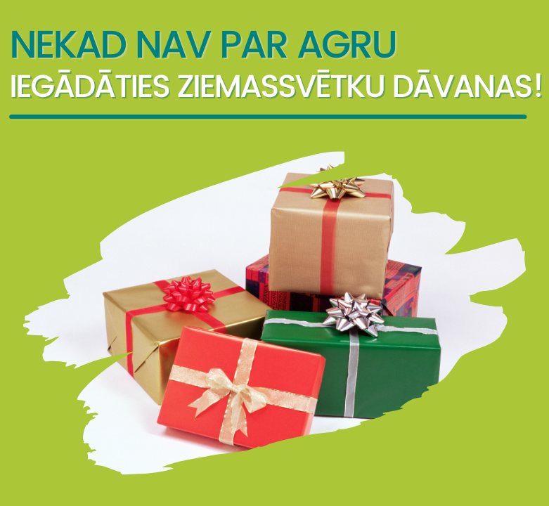 41 diena līdz Ziemassvētkiem!