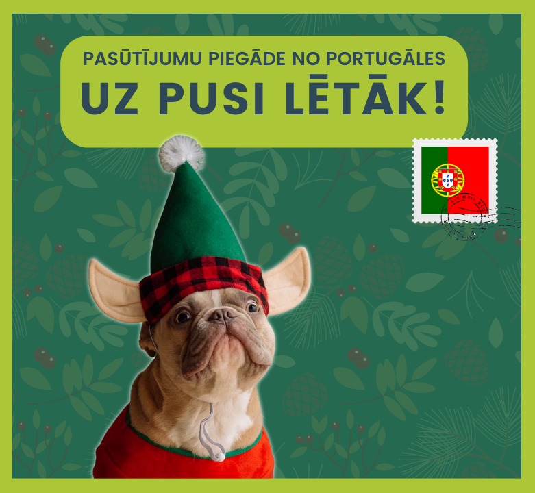 Līdz pat gada beigām - 50% atlaide sūtījumu piegādei no Portugāles