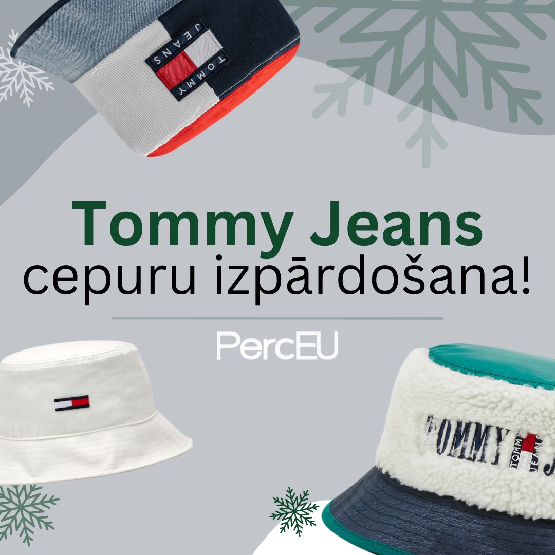 Tommy Jeans cepuru izpārdošana!