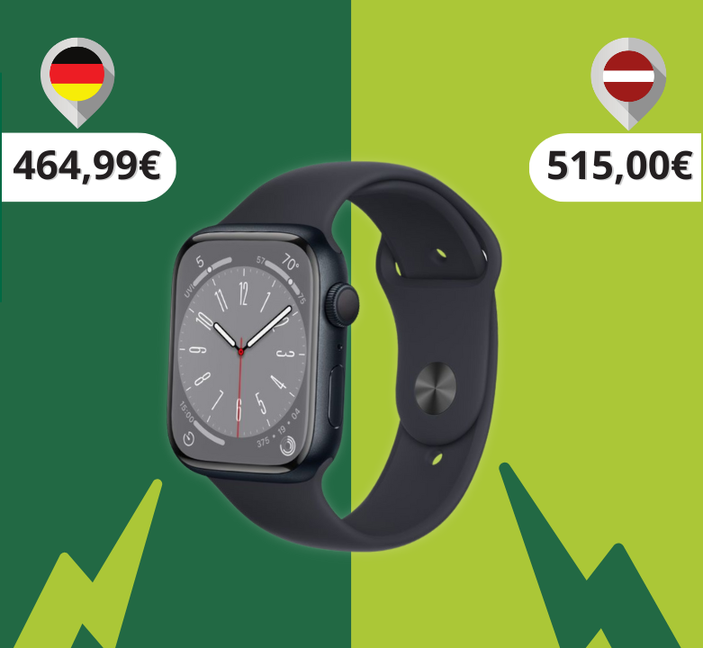 #SalīdziniCenas un iegādājies Apple viedpulksteni lētāk!