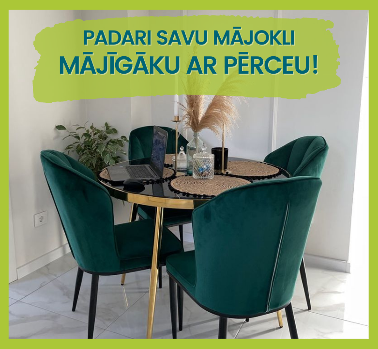 TOP piedāvājumi: mēbeles un interjera priekšmeti lētāk