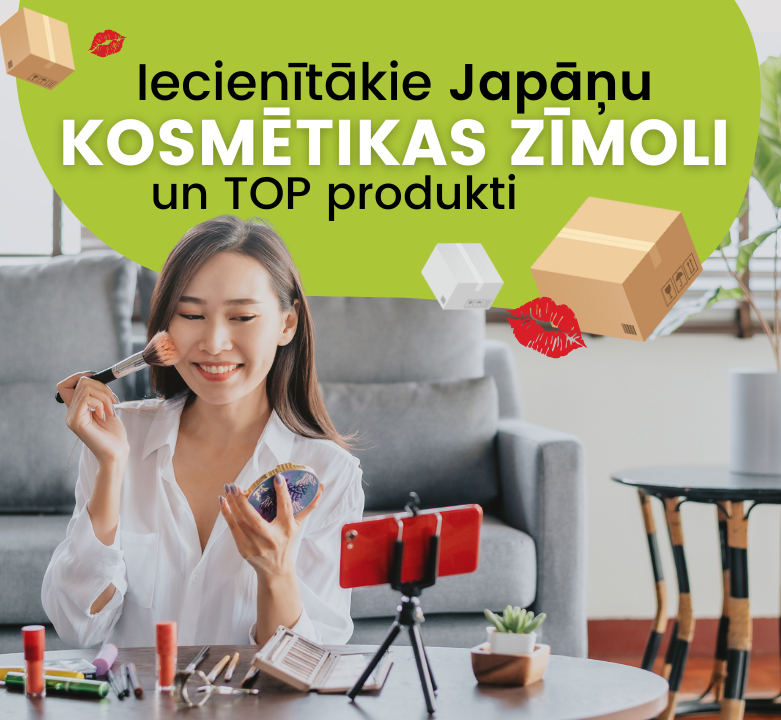 Japāņu iecienītākie skaistumkopšanas un kosmētikas zīmoli