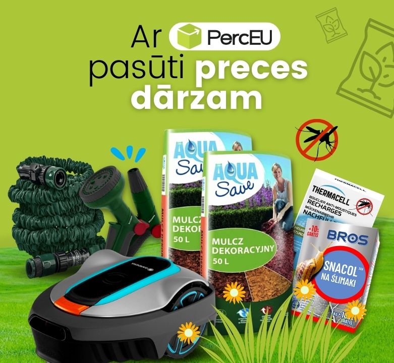 Dārza preces ar PērcEU - plašs klāsts, unikālas preces un pārsteidzošas cenas