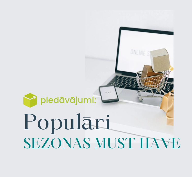 Populārākie piedāvājumi no eBay, Zalando un Druni 🤩