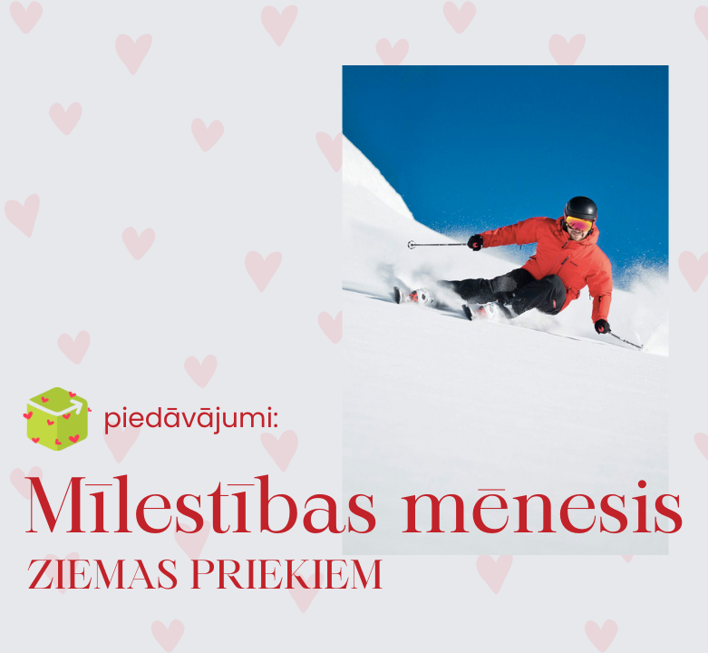 Slēpošanas inventārs tev! 🎿