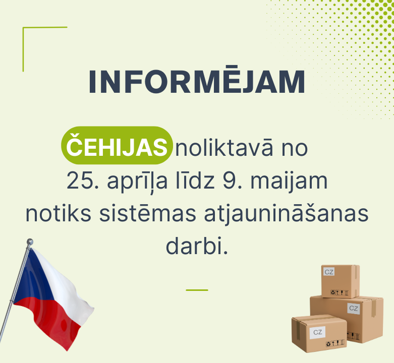 Izmaiņas Čehijas noliktavas darbībā