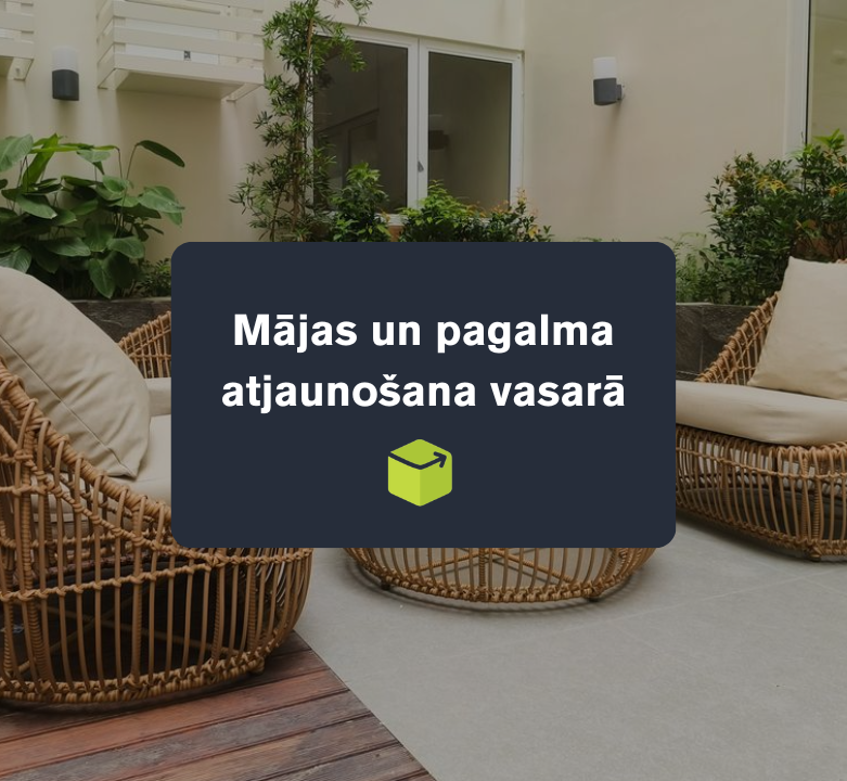 Mājas un pagalma atjaunošana vasarā