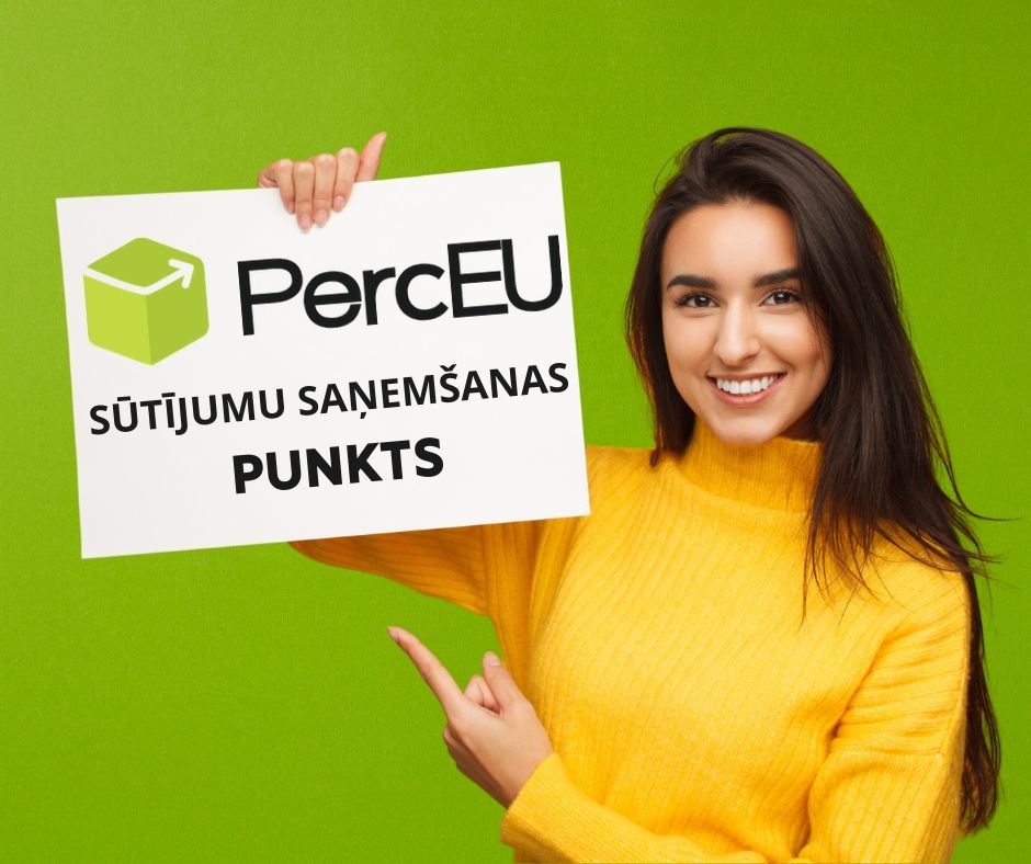 Durvis atver PercEU sūtījumu saņemšanas punkts Rīgā!