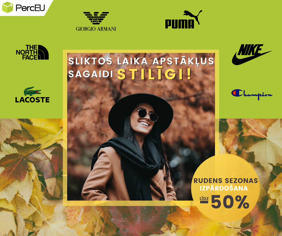 Rudens sezonas izpārdošana