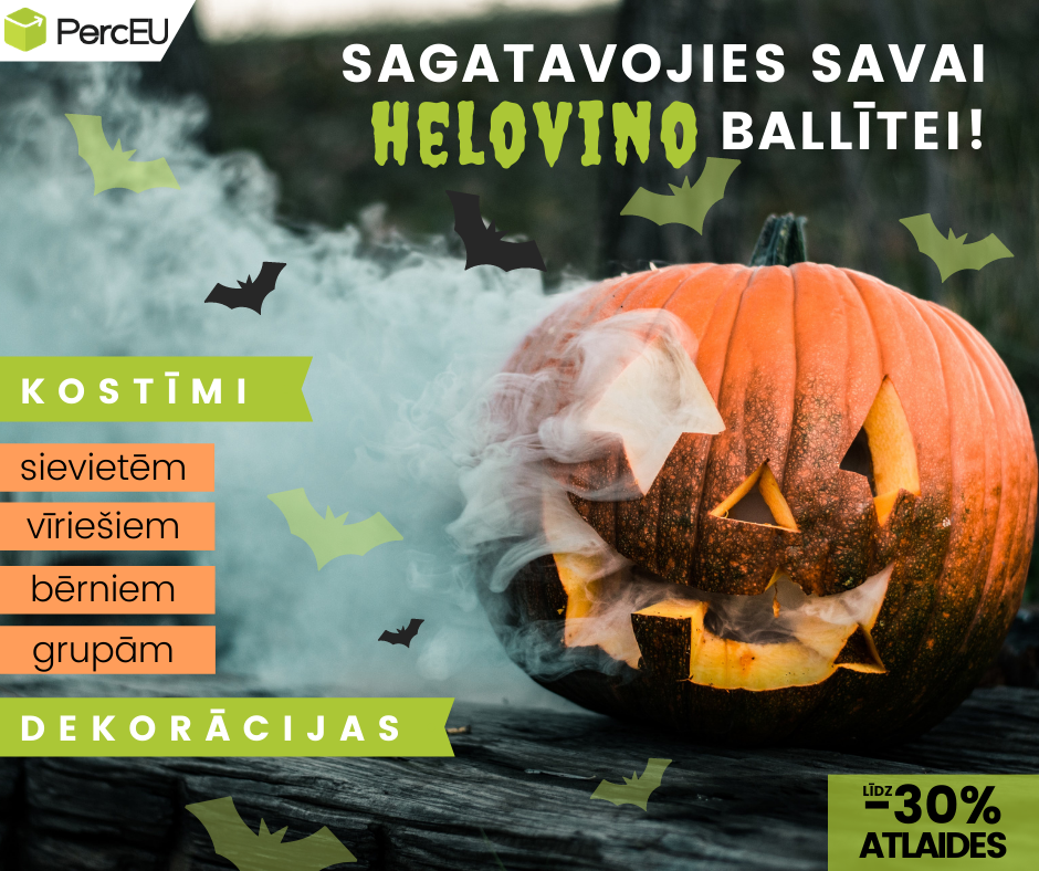 Sagatavojies savai HELOVĪNA ballītei!