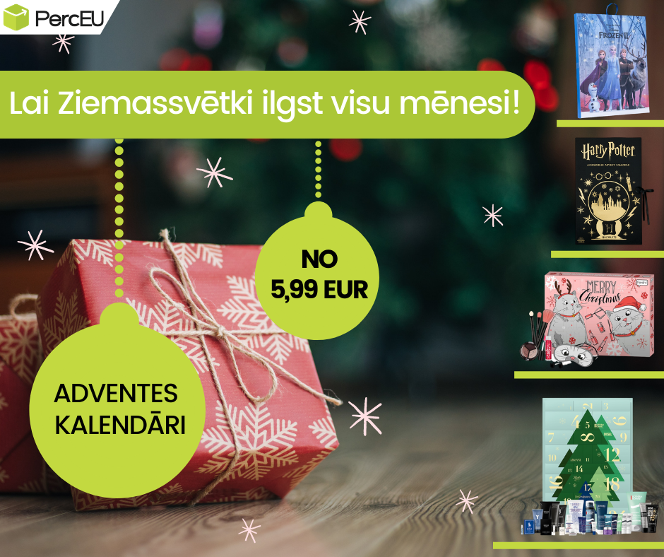 Lai Ziemassvētki ilgst visu mēnesi!