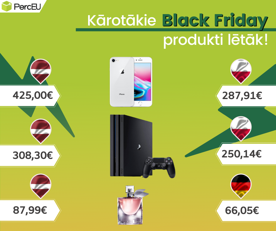 Kārotākie Black Friday produkti lētāk!