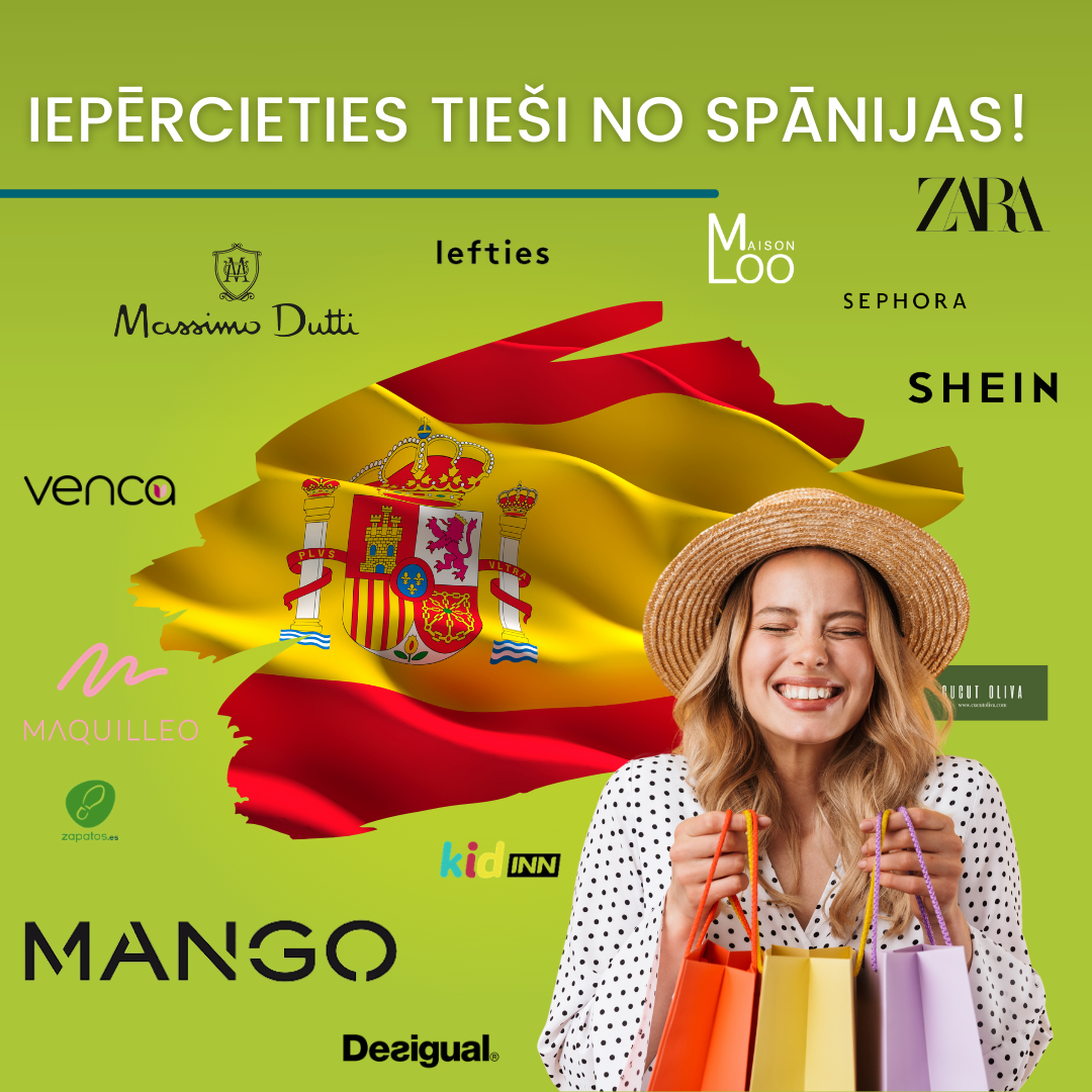 Iepērcieties tieši no Spānijas!