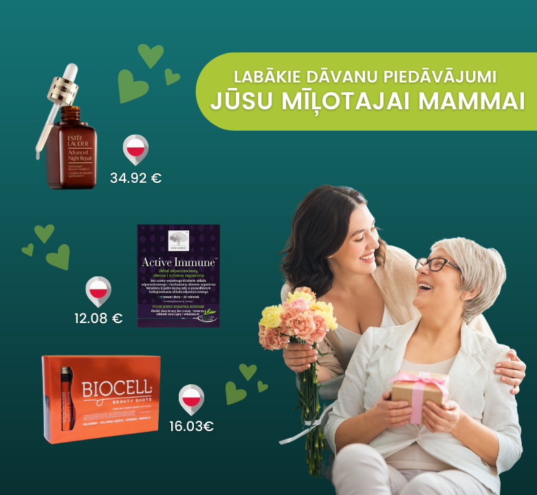 Mātes dienai - labākie dāvanu piedāvājumi!