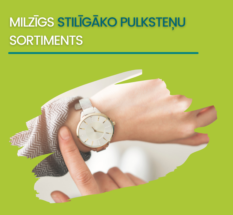 Izvēlies jaunu pulksteni ārzemju e-veikalos