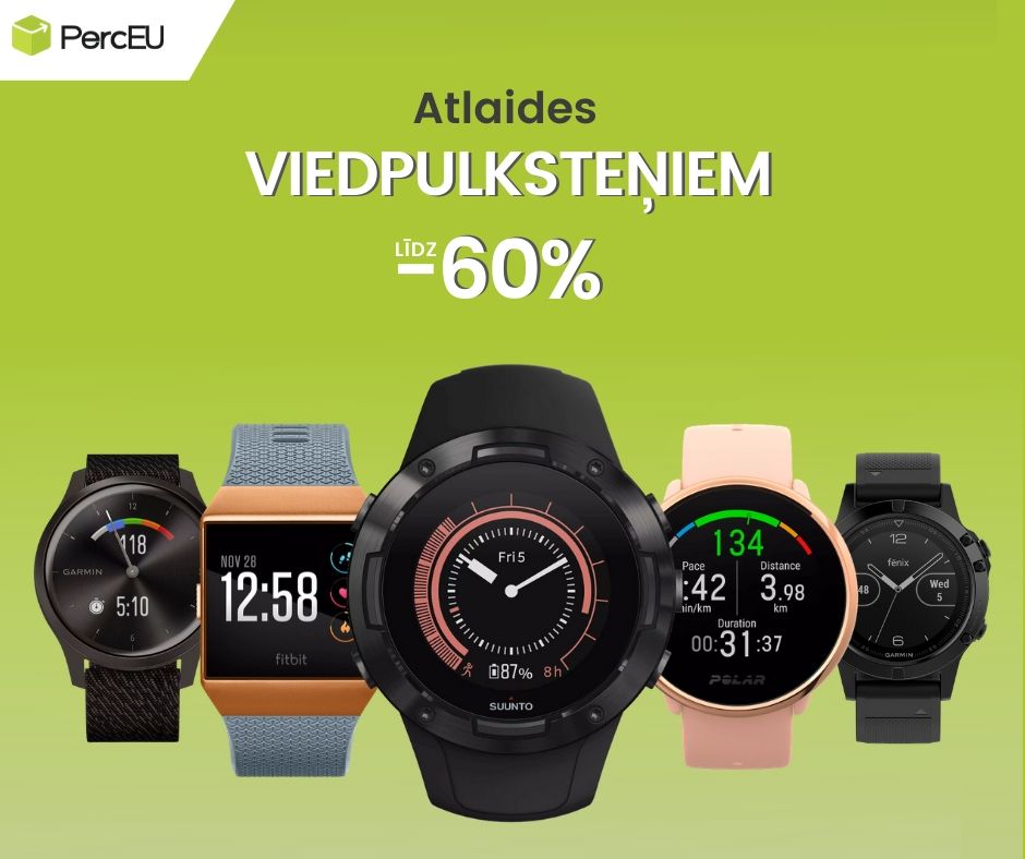 Lieliski piedāvājumi viedpulksteņiem